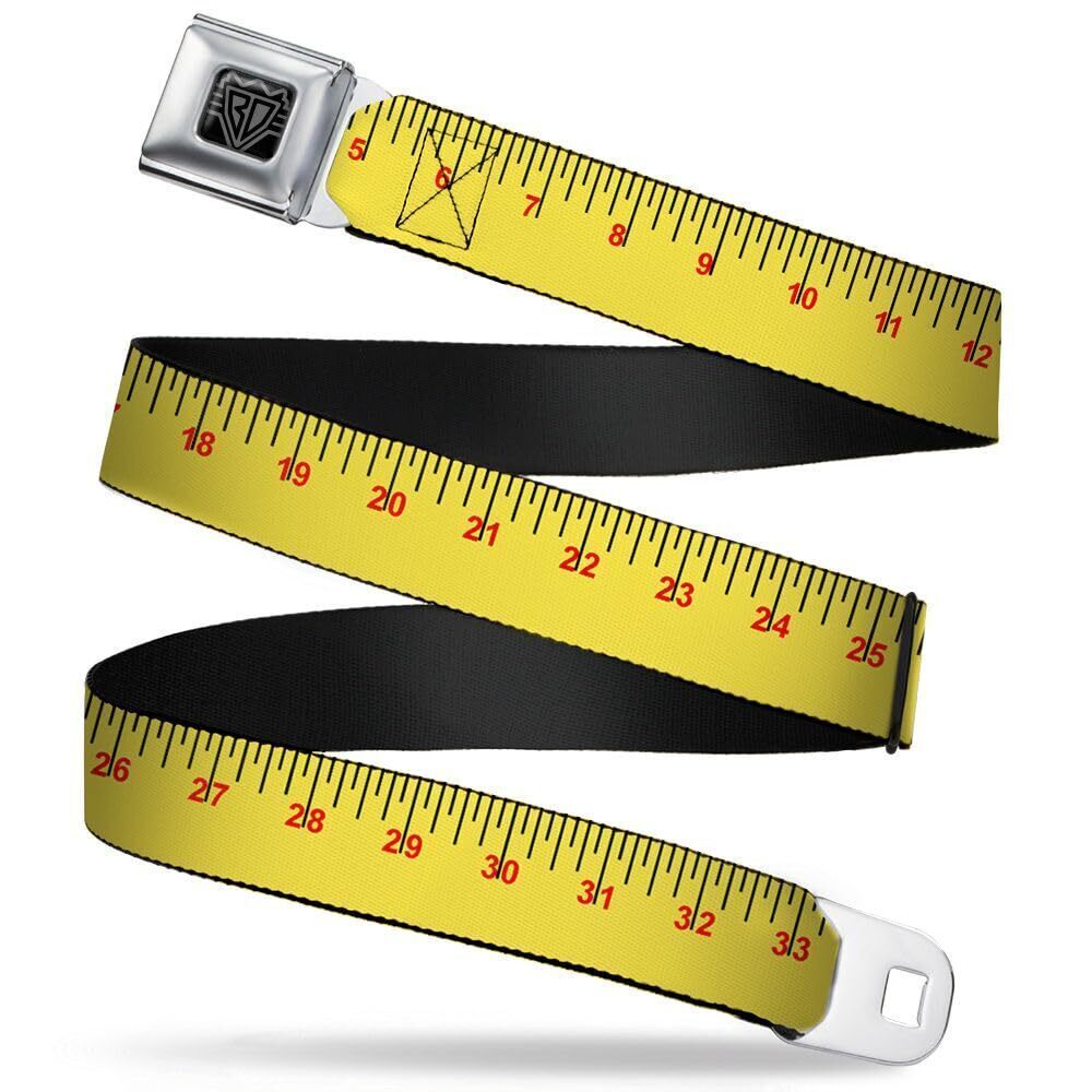5330 Buckle-down Seatbelt Measuring Tape Xl Belt, Multicolor, 1.5 Wide
